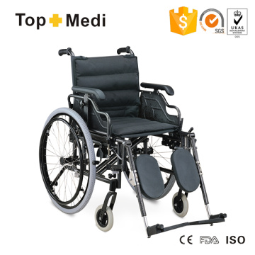 Topmedi Aluminium Manuelle Rollstühle mit Schnellspannrad